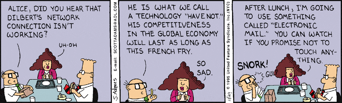 Dilbert Cartoon